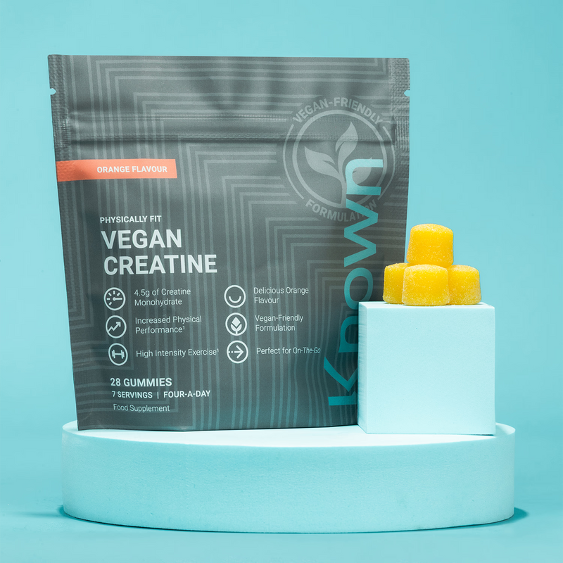 Known Creatine Orange Gummies 28 count (British brand)