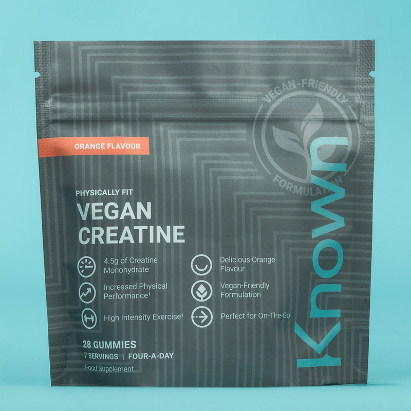 Known Creatine Orange Gummies 28 count (British brand)