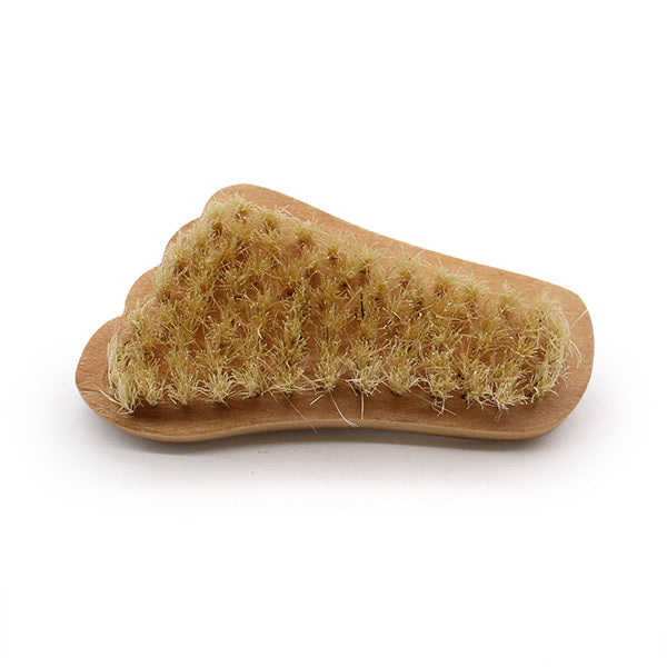 Sisal Mini Foot Shaped Brush for Feet (British brand)