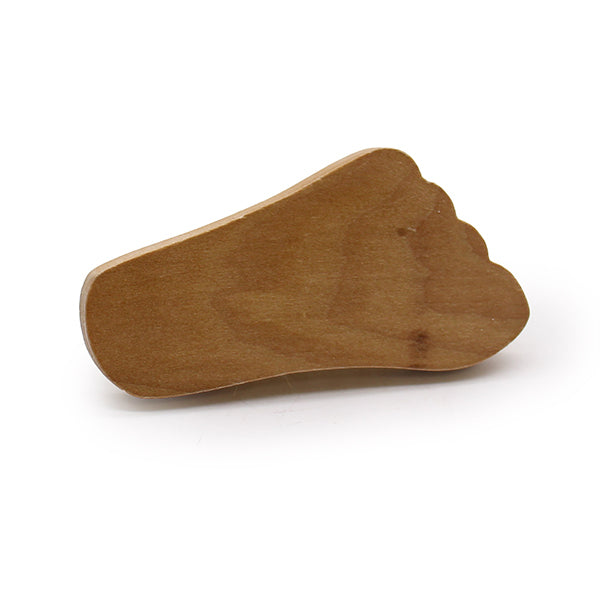 Sisal Mini Foot Shaped Brush for Feet (British brand)