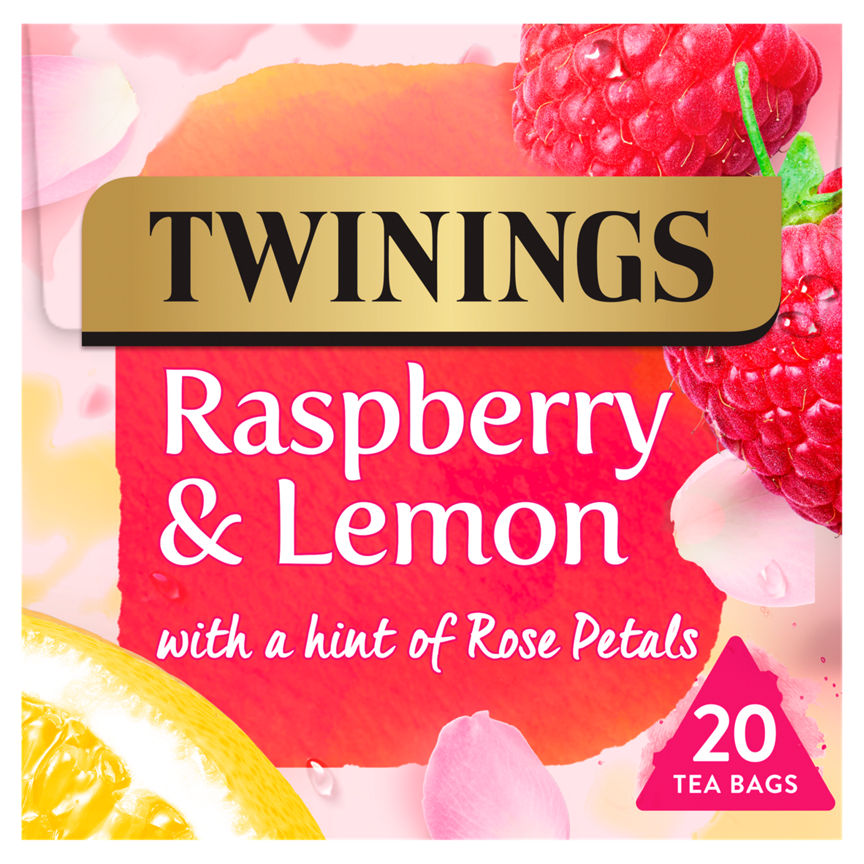 Twinings Raspberry & Lemon 20 Tea Bags GOODS ASDA