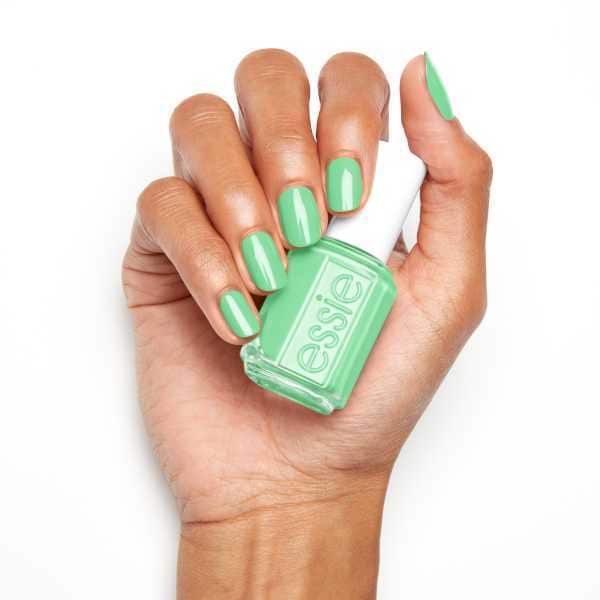 Essie Perfectly Peculiar nail polish minty green - British product