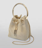 Jimmy Choo Bon Bon mesh top-handle bag (British brand)