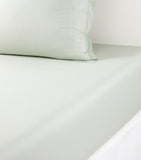 Yves Delorme Batiste Amande double fitted sheet 140x200cm - British product