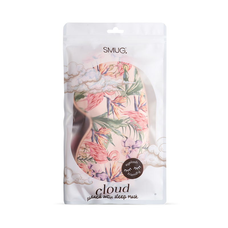 Smug sleep mask Flamingo Paradise, UK version