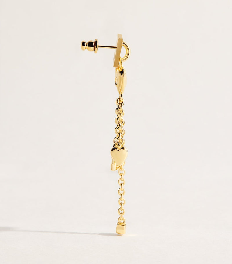 Chloé Mini Paddington drop earrings, imported from the UK