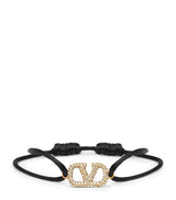 Harrods Valentino Garavani Crystal VLogo Signature Bracelet- Buy online at McGrocer