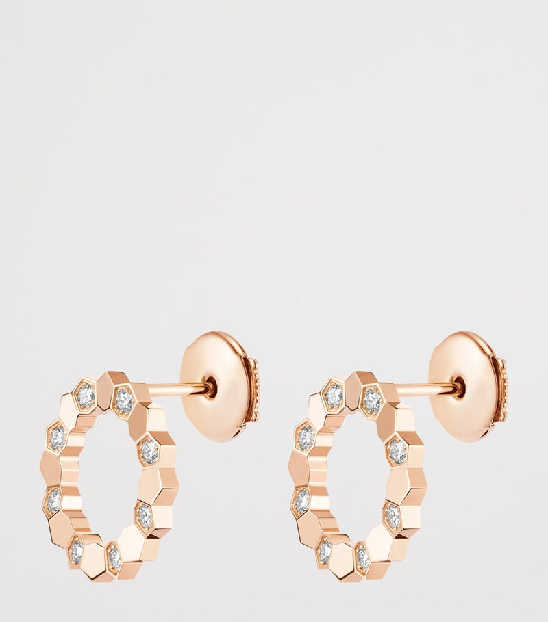 Chaumet Bee de Chaumet rose gold earrings UK version