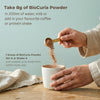 Bionutrica BioCuria mushroom coffee supplement 240g, imported from the UK