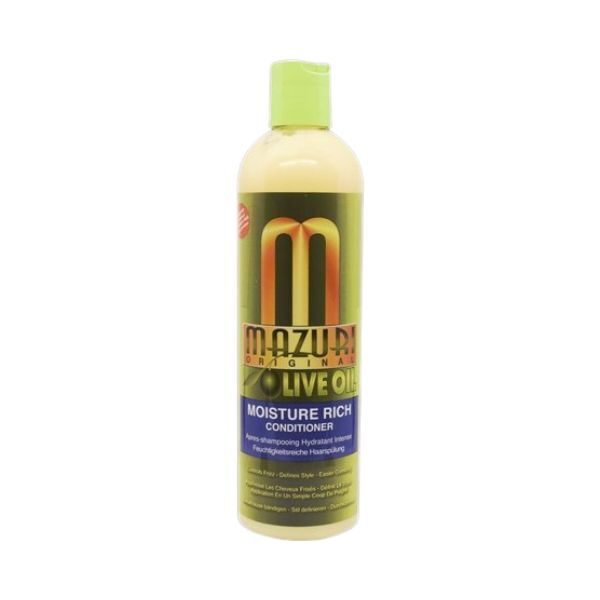 Mazuri Olive Oil Moisture Rich Conditioner 355ml, imported from the UK