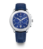 Piaget Polo stainless steel watch 42mm alligator strap, imported from the UK