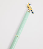 Harrods Lovebird ballpoint pen with lovebird design, UK version