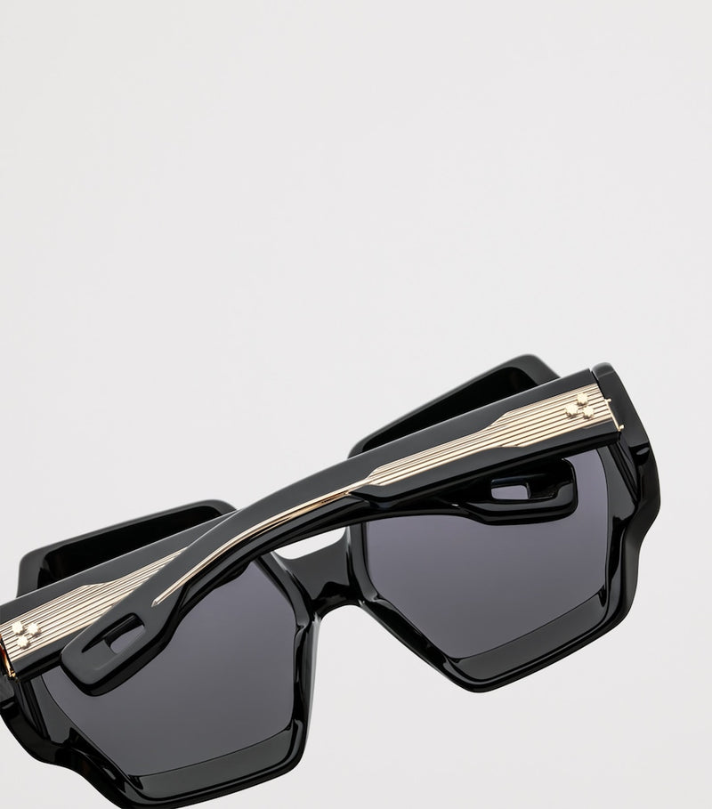 Jacques Marie Mage Grand Funk hexagonal sunglasses (British brand)
