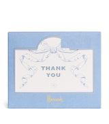Harrods Harrods Bow Thank You Cards Pack of 8- Buy online at McGrocer