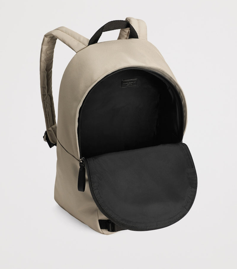 Dolce&Gabbana Kids mesh logo backpack with pockets, UK version