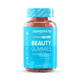 Holland & Barrett Novomins Hair, Skin & Nails Orange Flavoured Gummies 60 Count- Buy online at McGrocer