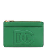 Harrods Dolce&Gabbana Leather Zip Card Holder- Buy online at McGrocer