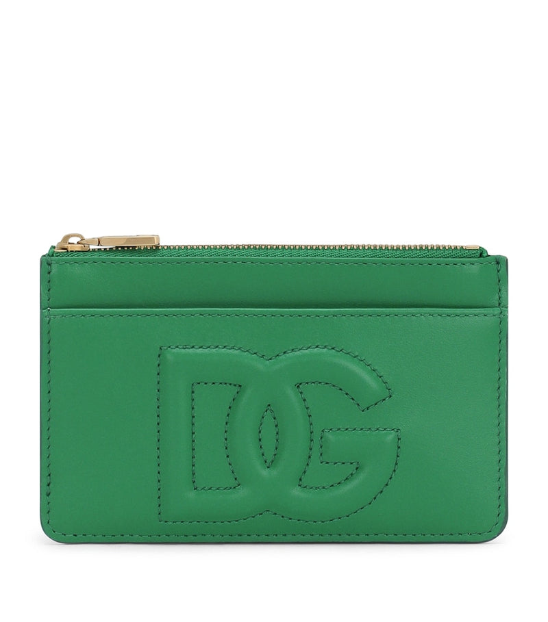 Dolce & Gabbana leather zip card holder - British product