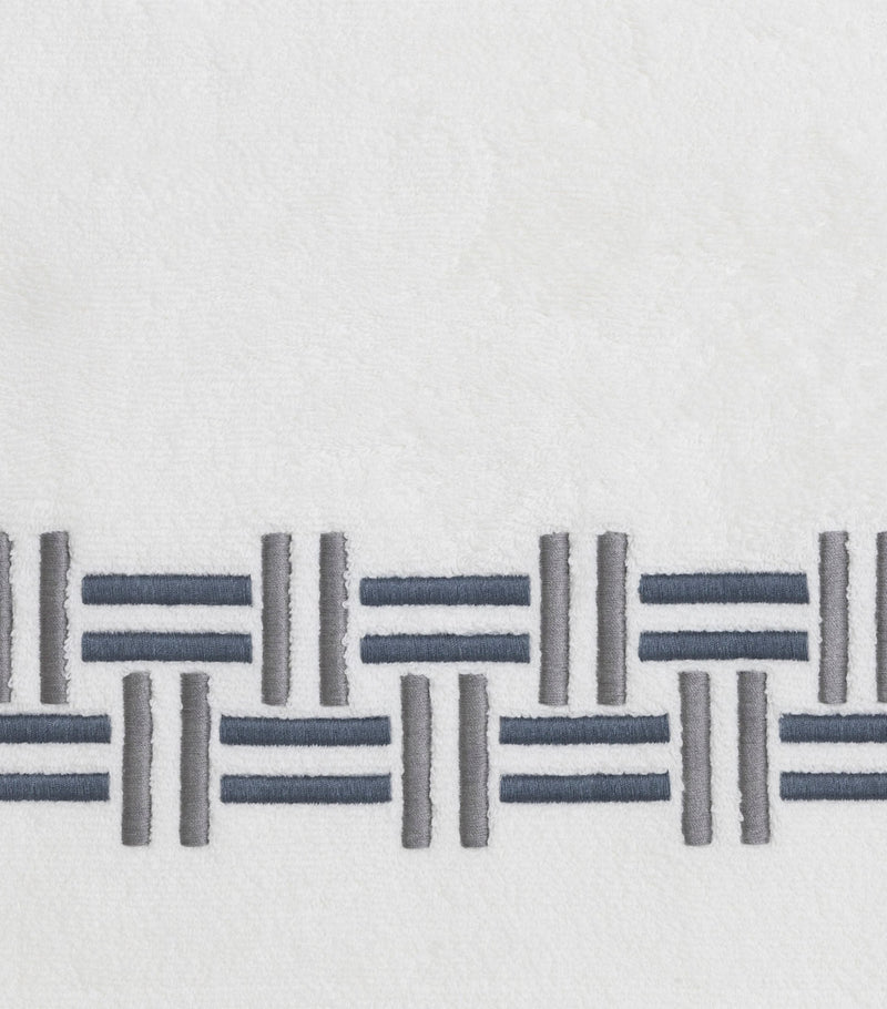 Frette basket weave bath mat 54cm x 87cm - British product