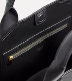 Harrods leather tote bag with H trim, UK version