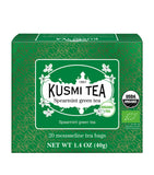 Kusmi Organic Spearmint Green Tea Leaves 40g Pack, UK version
