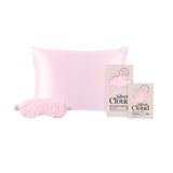 Superdrug Silver Cloud Silver Ion Pink Fluffy Eye Mask & Pillowcase- Buy online at McGrocer