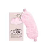 Silver Cloud pink eye mask and standard size pillowcase (British brand)