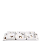 Harrods Fornasetti Porcelain Astronomici Appetizer Set- Buy online at McGrocer
