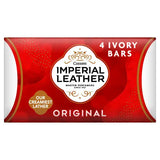 Superdrug Imperial Leather Original Bar Soap British Ivory Fragrance 90g 4 Pack- Buy online at McGrocer