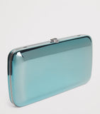 Jeffrey Levinson Finley clutch bag mirrored finish (British brand)
