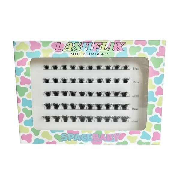 Space Baby false eyelash clusters 50pc (British brand)
