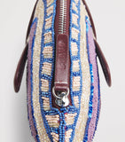 STAUD beaded Pesce clutch bag (British brand)