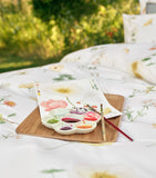 Schlossberg Zinnia flat sheet 280x290cm, imported from the UK