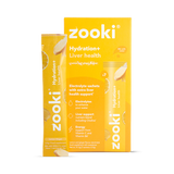 Holland & Barrett Zooki Hydration+ Liver Health Lemon Ginger Rehydration Mix 7 Sachets- Buy online at McGrocer
