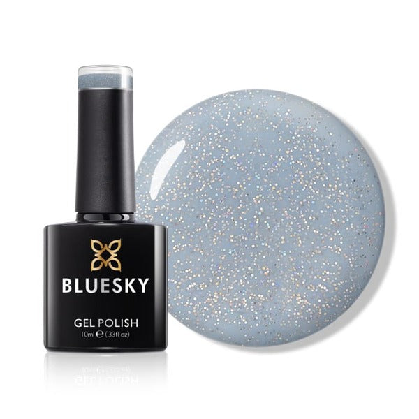 Bluesky Gel Nail Polish Shimmer Skintone Cool Jet - British product