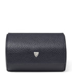 Aspinal Of London grained leather double watch box - British product