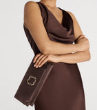 Malone Souliers Vivien evening clutch bag, imported from the UK