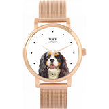 Superdrug Toff London White Ladies Cavalier King Charles Spaniel Dog Head Watch- Buy online at McGrocer