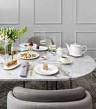 Villeroy & Boch bone porcelain Château Septfontaines tea cup saucer (British brand)