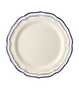 Harrods Gien Set of 4 Filet Cobalt Dinner Plates (26.5cm)- Buy online at McGrocer