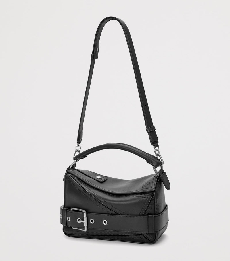 LOEWE small Puzzle leather Biker top-handle bag, UK version