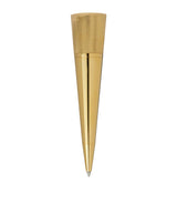 Harrods Dunhill Gold-Plated Brass Conical Ballpoint Pen- Buy online at McGrocer