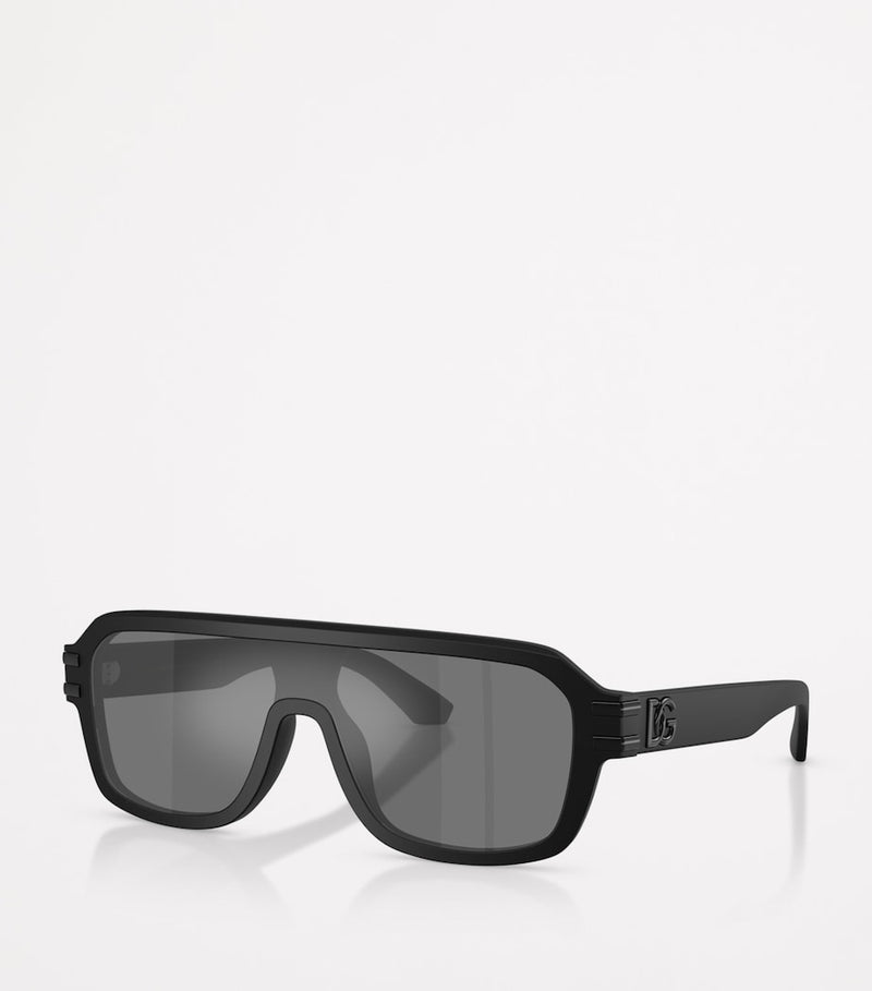 Dolce&Gabbana oversized pilot sunglasses - British product