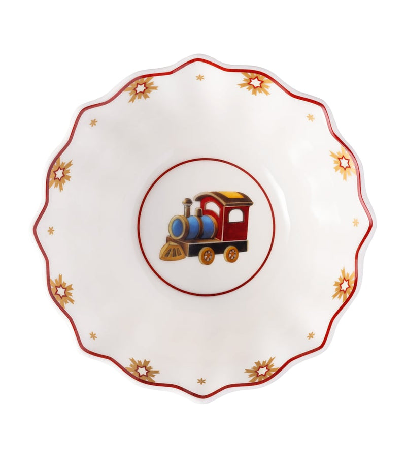 Villeroy & Boch porcelain Locomotive Toy's Delight 6-piece breakfast set (British brand)