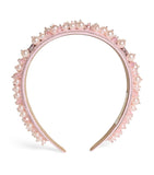 David Charles faux pearls and crystal headband - British product