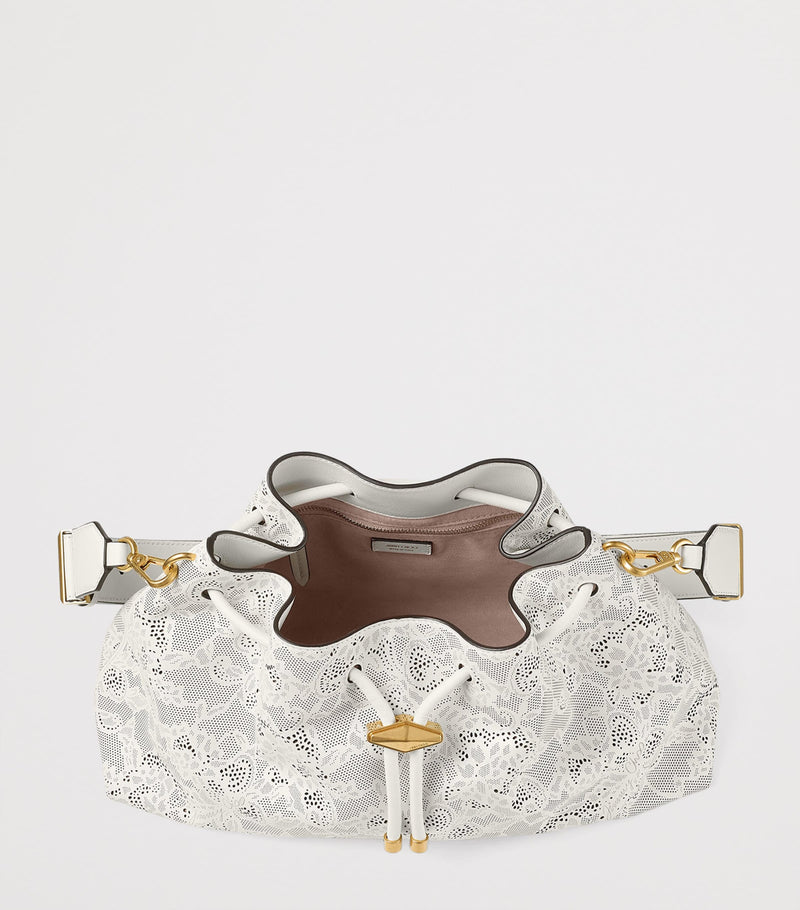 Jimmy Choo medium Cinch leather shoulder bag - British product
