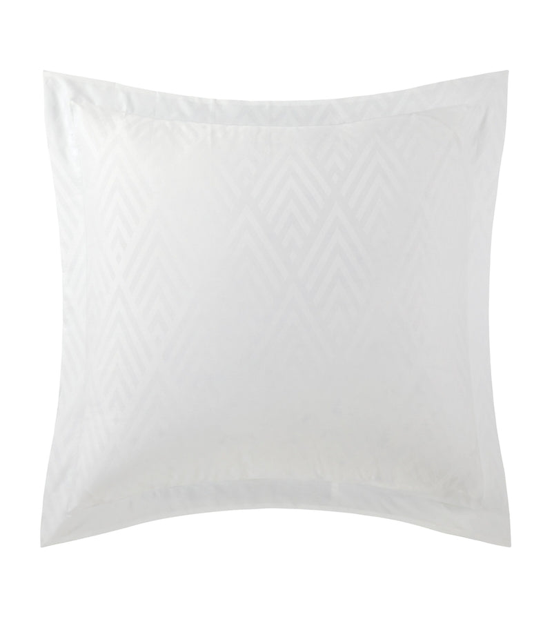 Ralph Lauren Home Penthouse White Square Oxford Sham Pillowcase 65cm x 65cm, imported from the UK