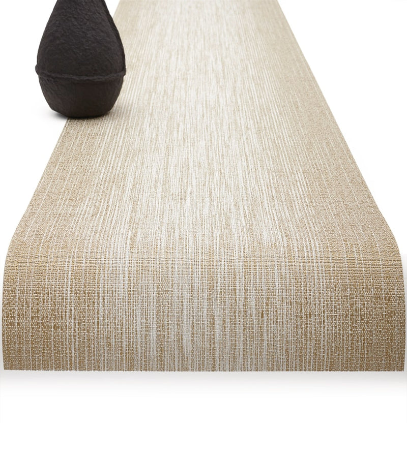 Chilewich ombré table runner 36cm x 183cm - British product