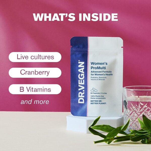 DR.VEGAN Women's ProMulti multivitamin 30 day supply - British product