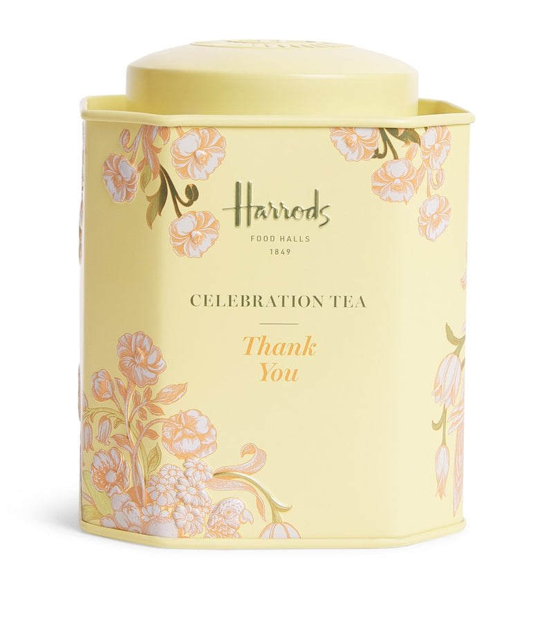Harrods Thank You loose leaf tea 125g, imported from the UK